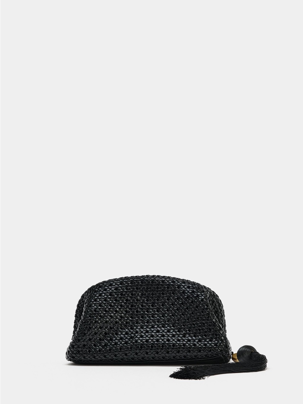 Women Zara Woven Pouch Bag new